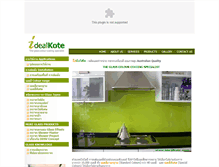 Tablet Screenshot of idealkote.com